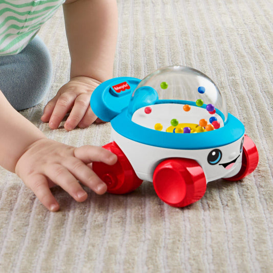 Fisher-Price Corn Popper Vehicle Push-Along Toy - Image