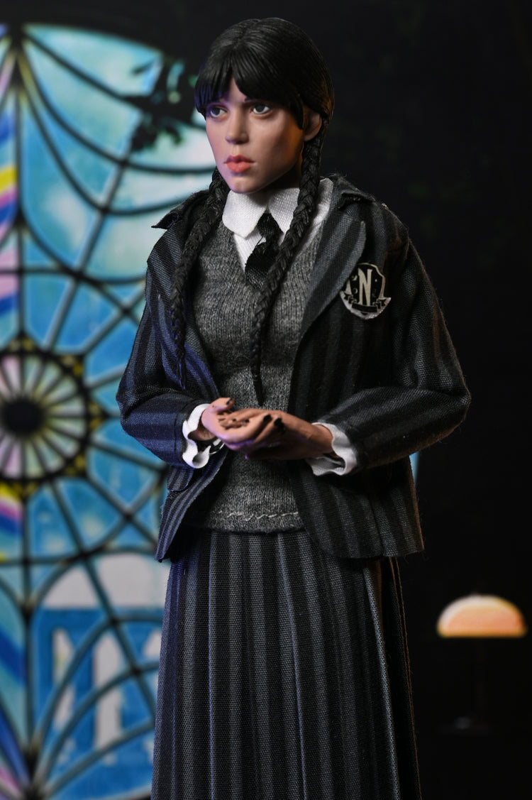 Netflix Wednesday: Wednesday and Enid Nevermore Uniform 8" Clothed 2-Pack Action Figure (Pre-Order November 2025)