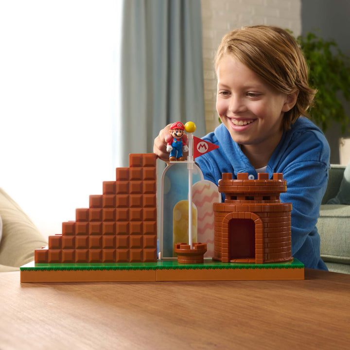 Nintendo Super Mario 2.5" Scale Level End Playset