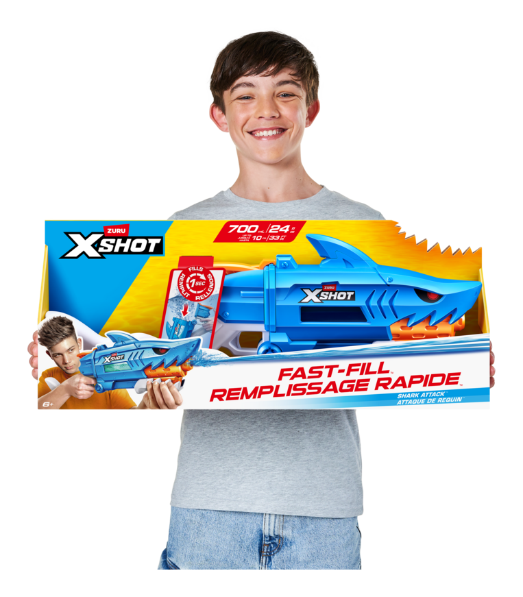XSHOT Water Shark Attack Fast-Fill Water Blaster - Image