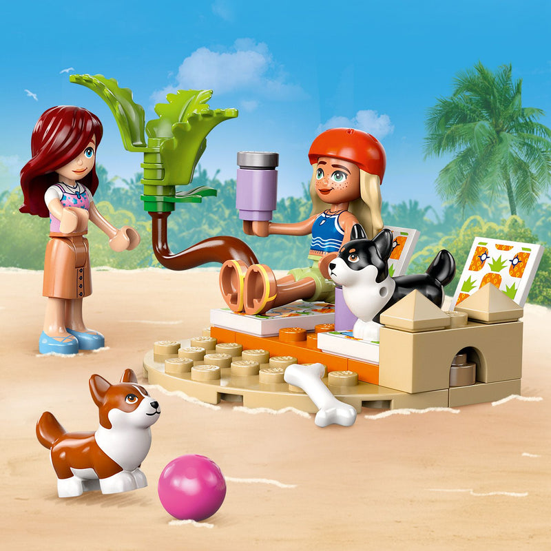 Lego Friends 42641 Surfing Dogs & Scooter Adventure Playset for Age 6+, rear view