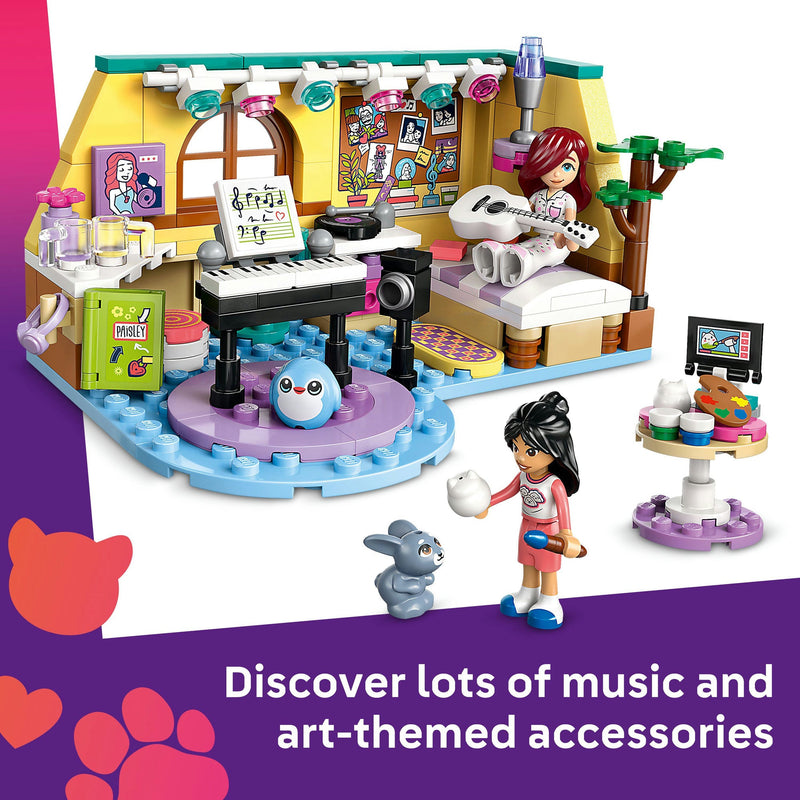 Lego Friends 42647 Paisley's Room Buildable Playset for Ages 6 and Up, close-up detail
