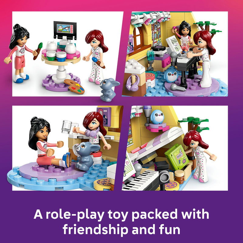 Lego Friends 42647 Paisley's Room Buildable Playset for Ages 6 and Up, rear view
