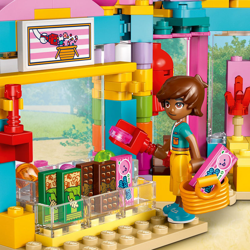 Lego Friends 42649 Heartlake City Candy Store Playset for Ages 6 & Up, size reference