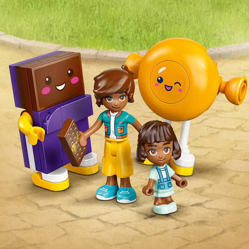 Lego Friends 42649 Heartlake City Candy Store Playset for Ages 6 & Up, close-up detail