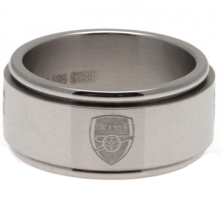 Arsenal FC Spinner Ring Small