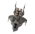 Heavy Raptor Diecast Model Ship (Battlestar Galactica / Eaglemoss), in display
