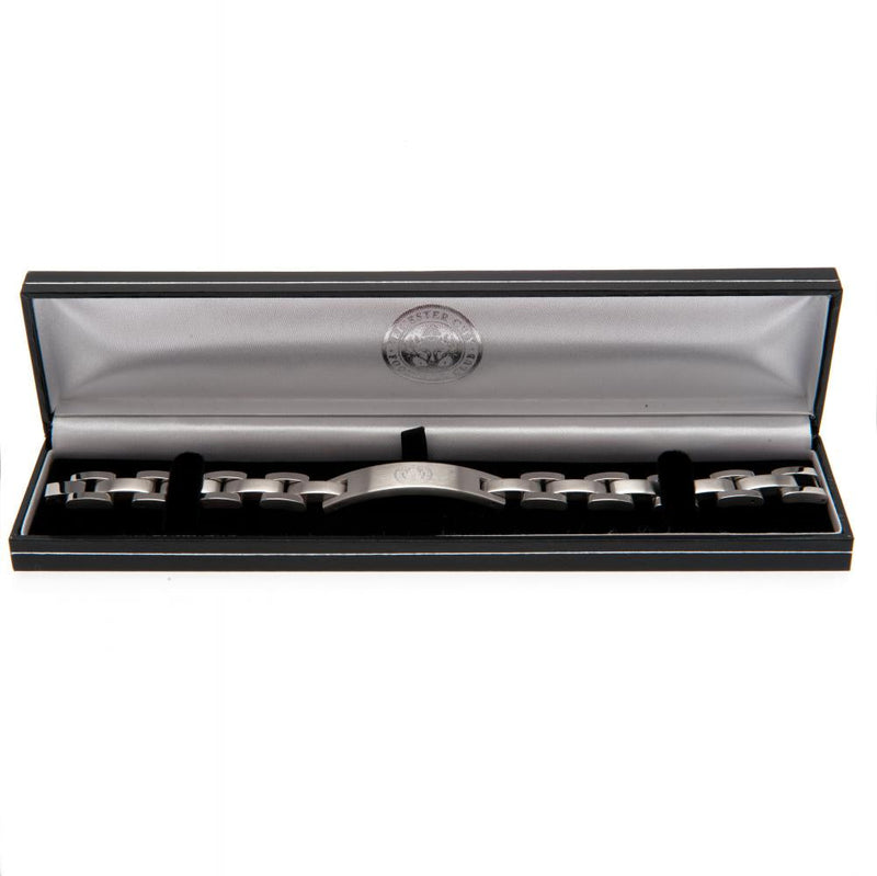 Leicester City FC Bracelet, side angle