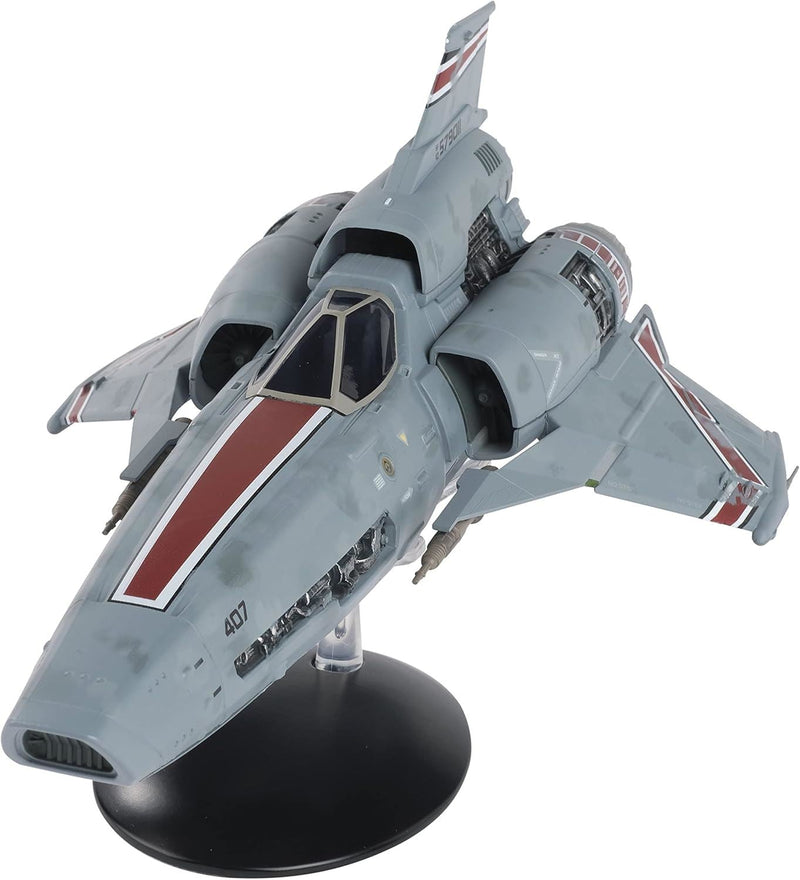 Viper Mk III (Blood and Chrome) Model Diecast Ship (Eaglemoss / Battlestar Galactica), alternate view
