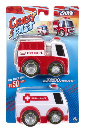Little Tikes Crazy Fast Cars 2 Pack Racin' Responders