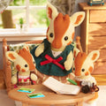 Sylvanian Families Highbranch Giraffe Family Playset for Ages 3 and Up, in display