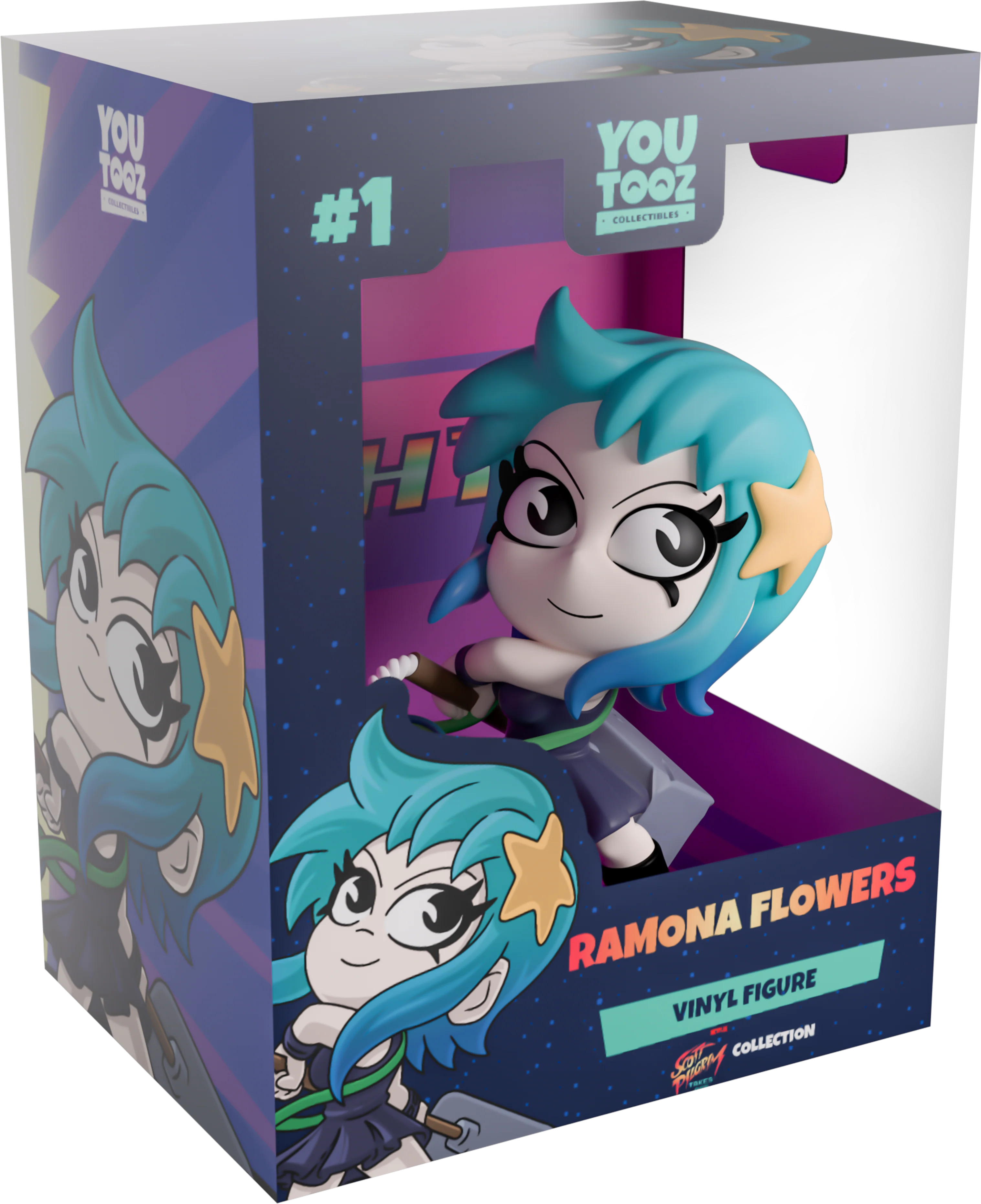 Youtooz Scott Pilgrim Takes Off Ramona Flowers Vinyl Figure