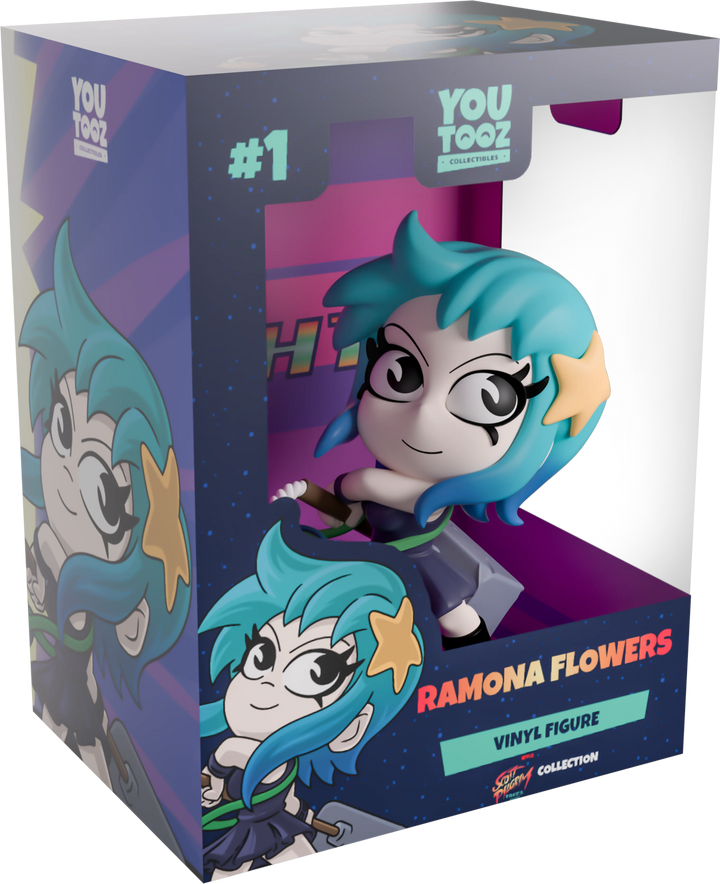 Youtooz Scott Pilgrim Takes Off Ramona Flowers Vinyl Figure