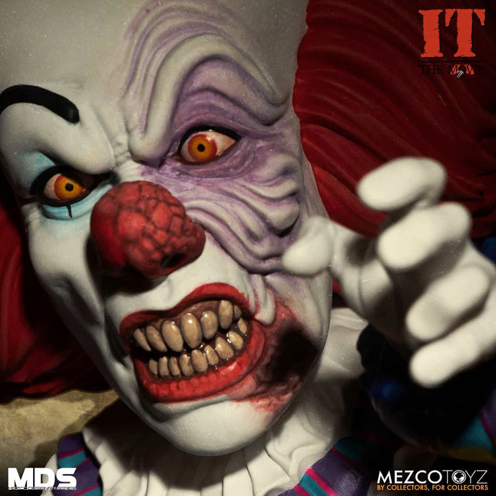 IT 1990 Pennywise Deluxe 6 Inch Mezco Designer Series Figure