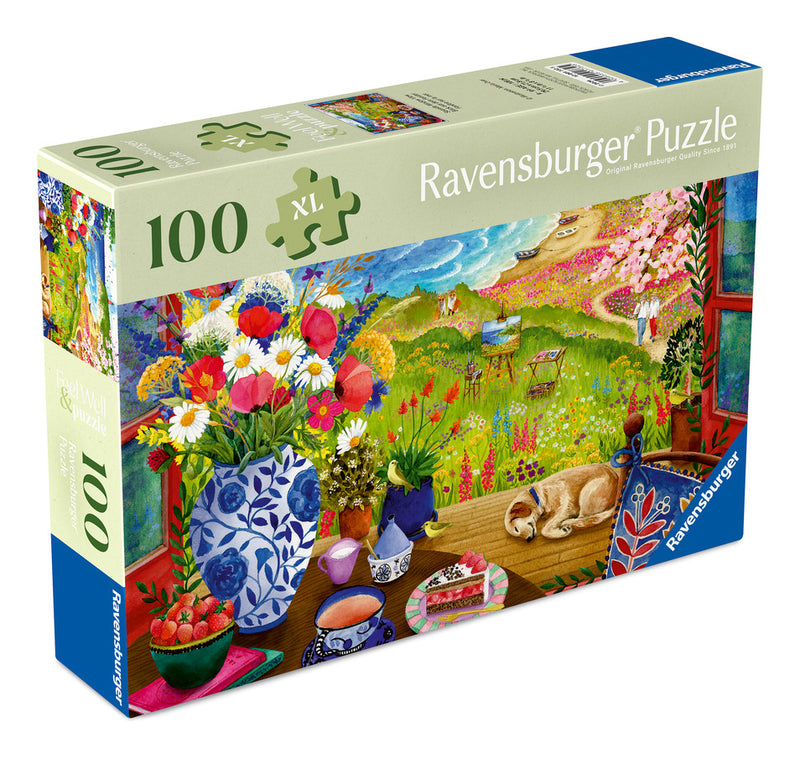 Seaside Window View 100 Piece Jigsaw Puzzle