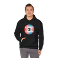 'Living at 33rpm' Men's Hoodie, side angle