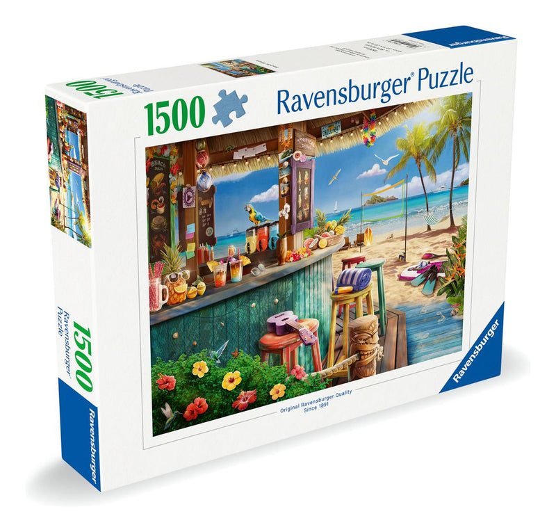 Beach Bar Breezes 1500 Piece Jigsaw Puzzle - Image