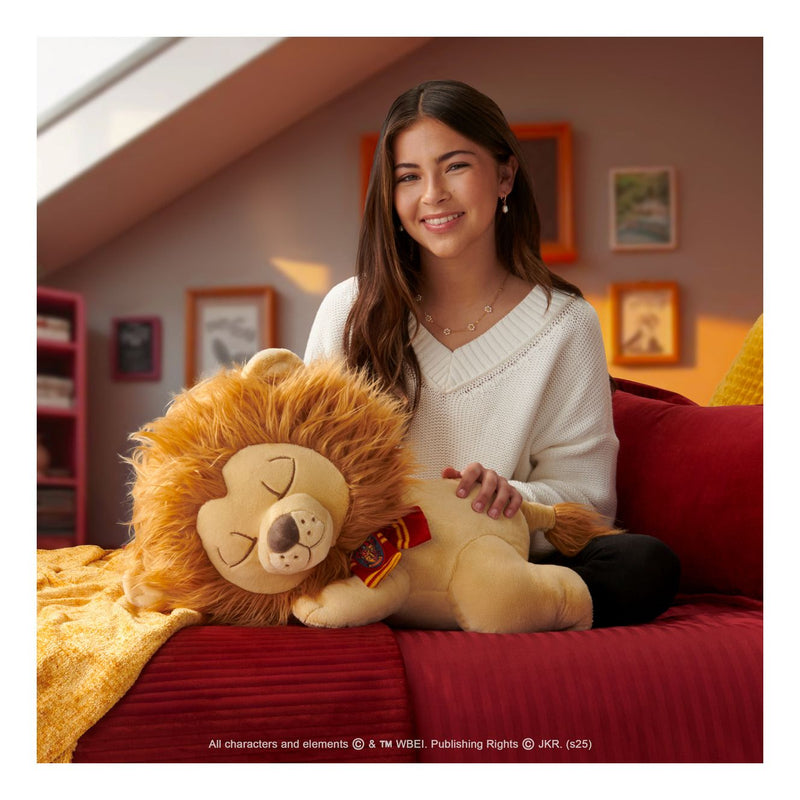 Warner Brothers HP 18in Sleeping Gryffindor Lion - Image