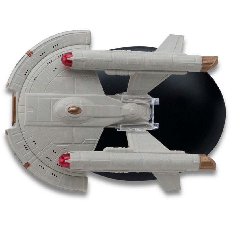 U.S.S. Intrepid (22nd C) Model Die Cast Ship (Eaglemoss / Star Trek), rear view