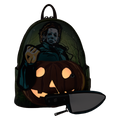 Loungefly - Michael Myers Pumpkin Glow Mini Backpack