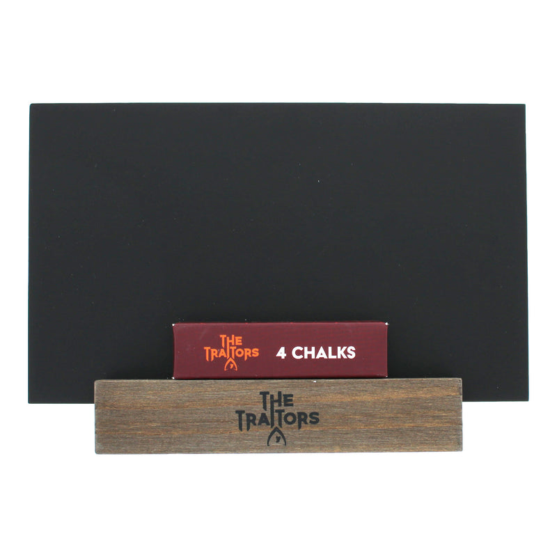 Traitors Chalk Board