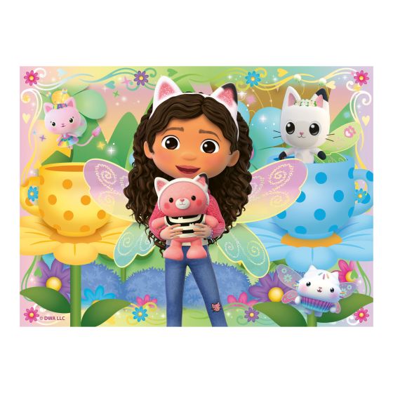 Gabby's Dollhouse 4 in a Box Jigsaw Puzzles - Fairylandia