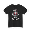 'Vinyl Ain't Dead' Skull Men's T-Shirt, product detail