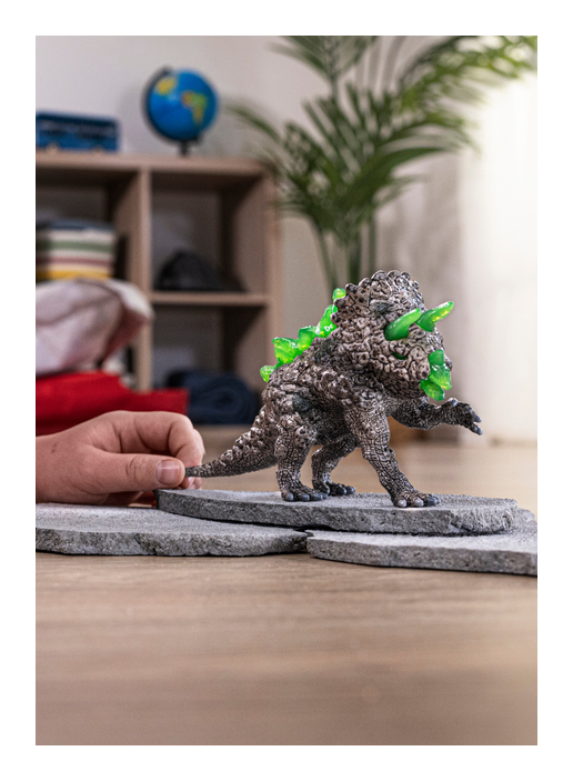 Schleich - Stone Triceratops - Image