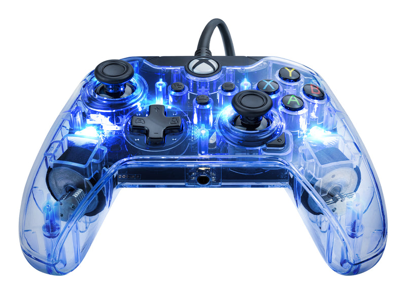 PDP Afterglow Prismatic Wired Controller for Xbox Series X side angle