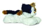 Mini Flopsies Black and White Cat 8" Plush - Image