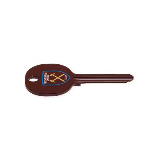 West Ham United FC Crest Door Key, alternate view
