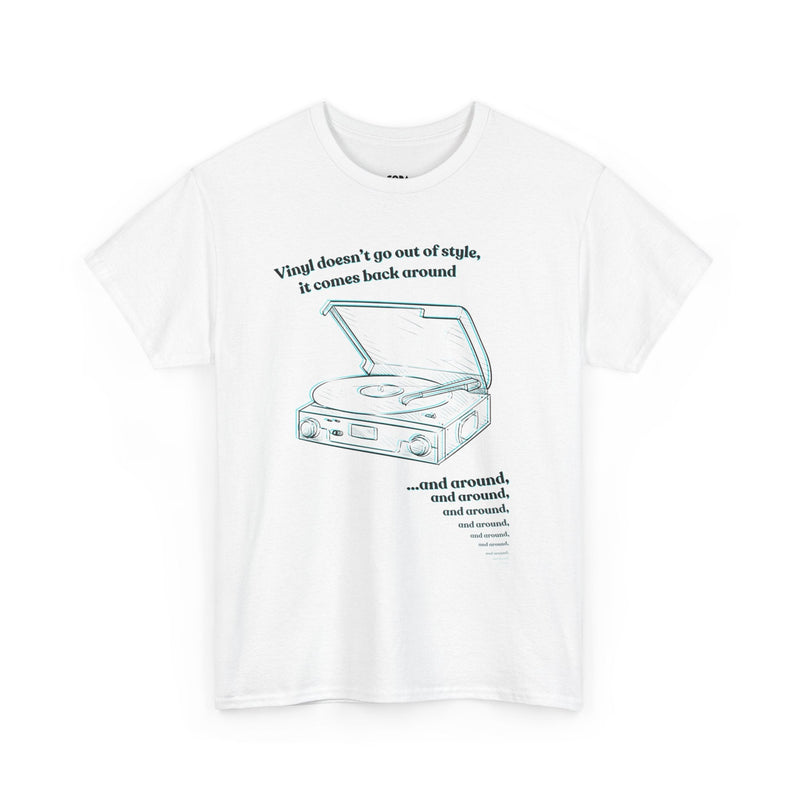 'Vinyl Doesn't Go Out Of Style' Men's T-Shirt, product detail
