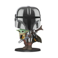 Pop! Jumbo Star Was Mandalorian 10" Mandalorian With The Child