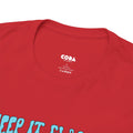 'Keep It Classic' Retro T-Shirt, rear view