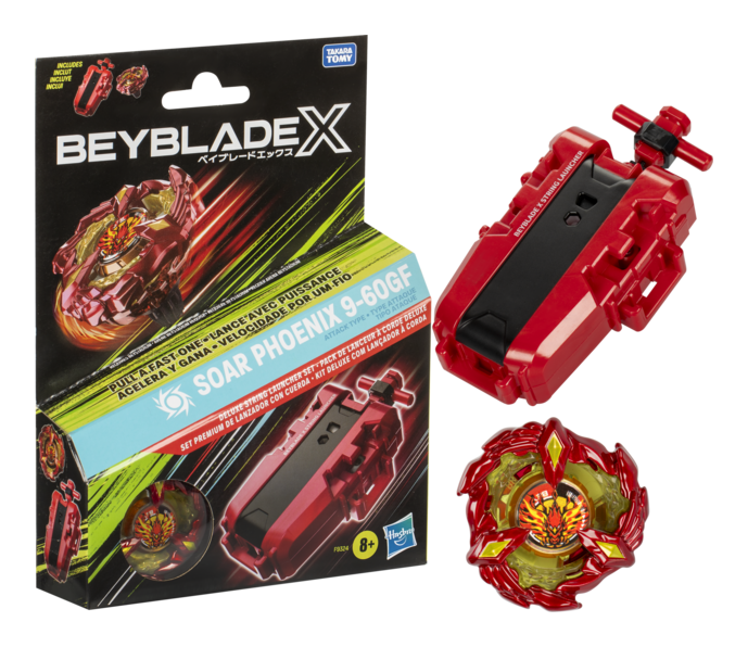 Beyblade X Deluxe Launcher with Battle Top