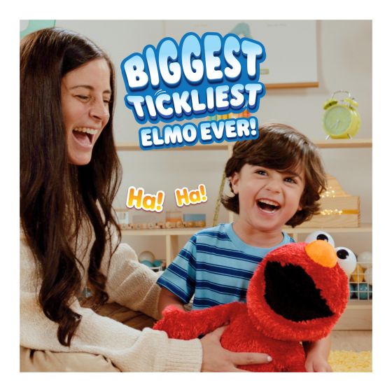 Sesame Street Tickle Me Elmo Giggle Max