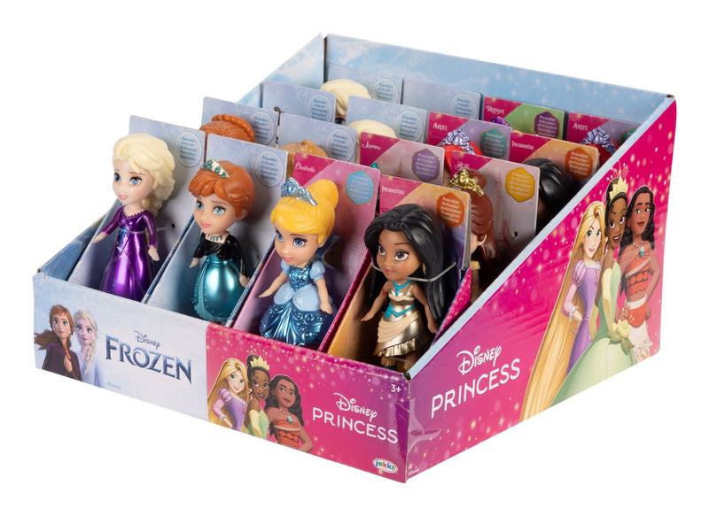 Disney Princess and Frozen Mini Dolls Assortment 7cm - Image