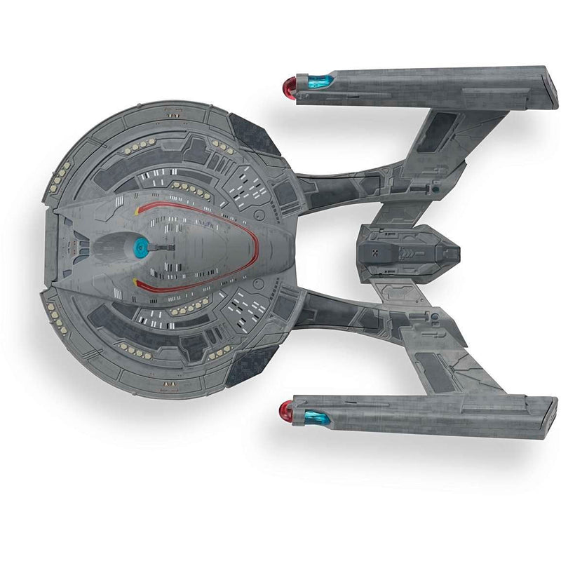 U.S.S. Thunderchild NCC-63549 (Akira-class) XL EDITION Model Die Cast Ship (Eaglemoss / Star Trek), rear view