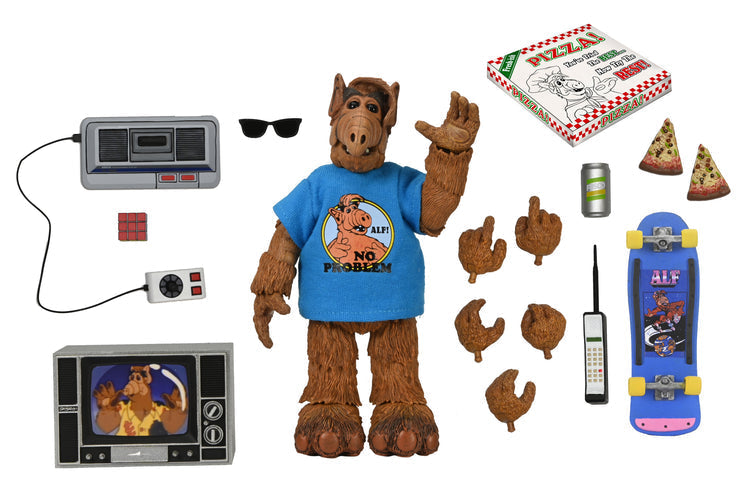 ALF (Alien Life Form): Totally 80's ALF Ultimate 7" Scale Action Figure