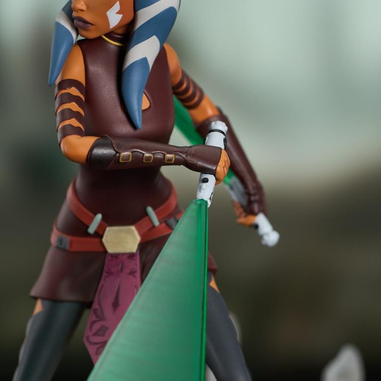 Star Wars Clone Wars Gallery Ahsoka Figure Diorama