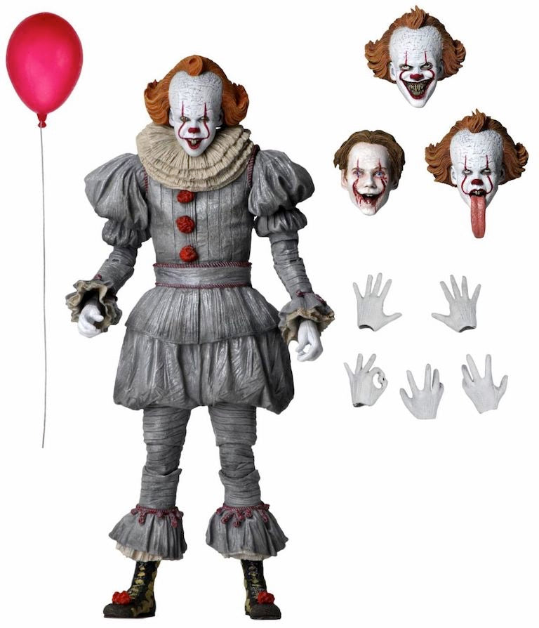 It 2019 Chapter 2 Ultimate Pennywise Movie 7" Scale Action Figure
