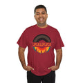 Vinyl Record Logo Men's T-Shirt, in display
