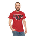 'Groovy' Men's T-Shirt, size reference