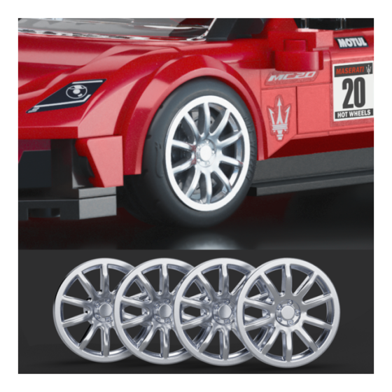 Brick Shop Hot Wheels Speed Maserati MC20