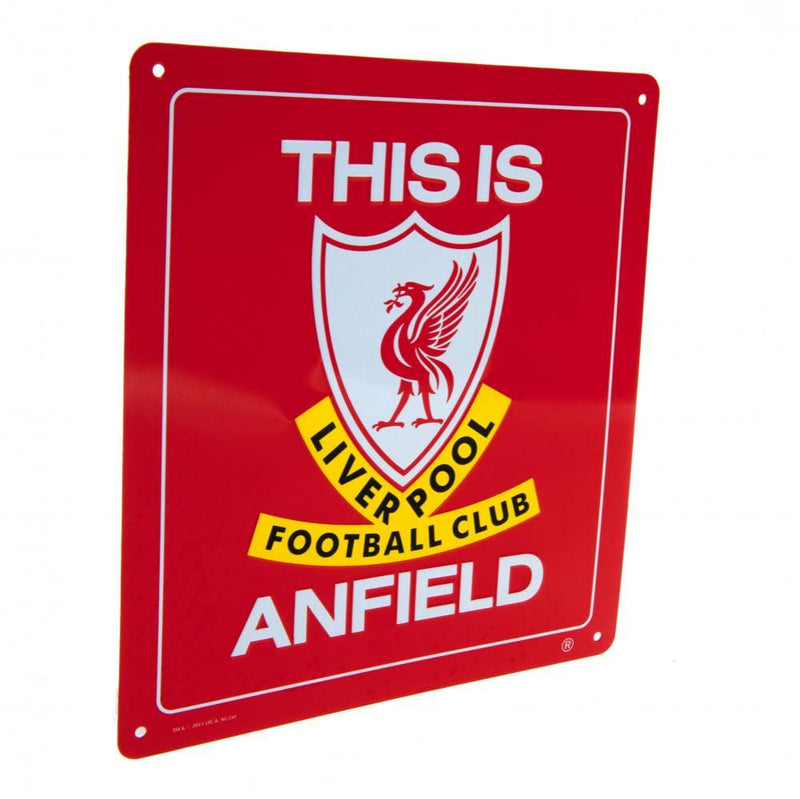 Liverpool FC This is Anfield Sign, alternate view