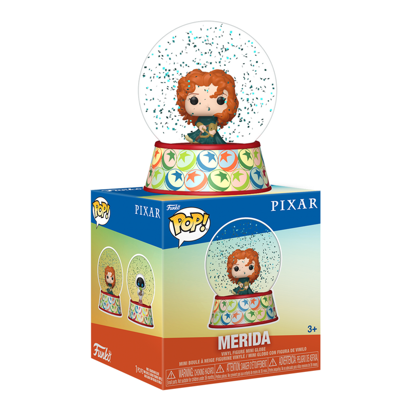 Glitter Snow Globes - Pixar - 12 Pieces in PDQ