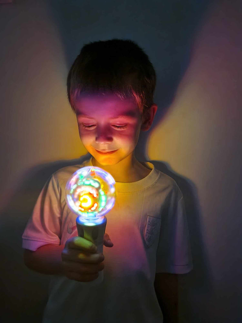 Musical Sensory Light Up Wand, rear view