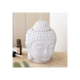 Small Grey Buddha Head Oil Burner