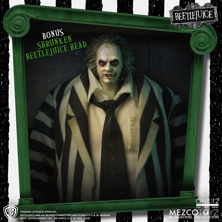 Mezco Beetlejuice (1988) One:12 Collective Beetlejuice Deluxe Edition