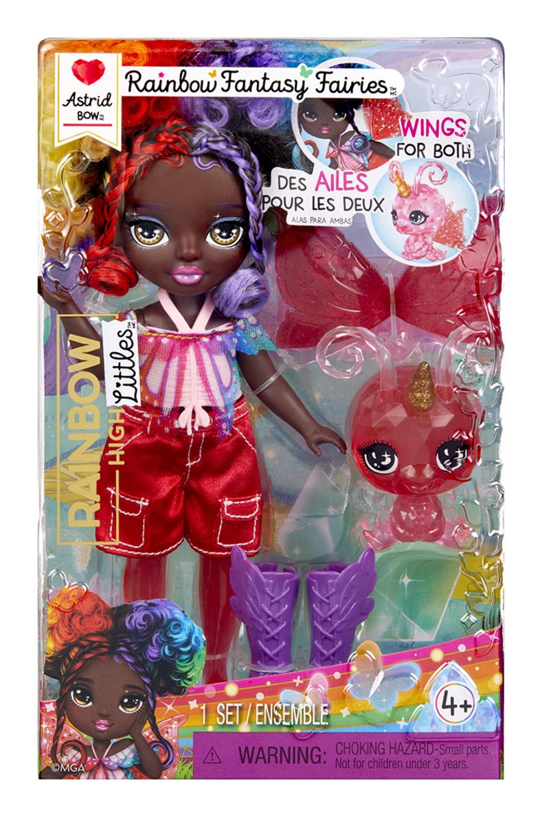 Rainbow High Littles Rainbow FF Dolls Assortment - Image